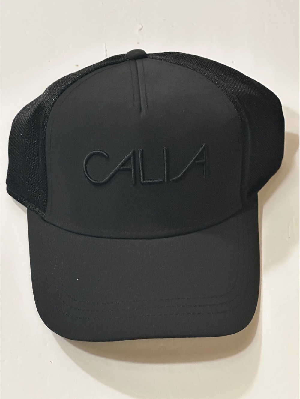 CALIA Black Trucker Cap New NWT
